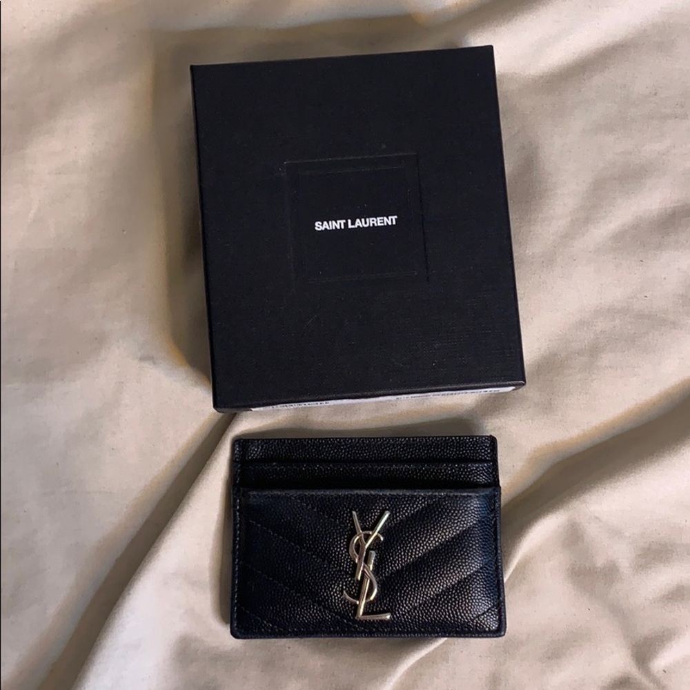 SOLD ❌ Saint Laurent YSL Card Holder